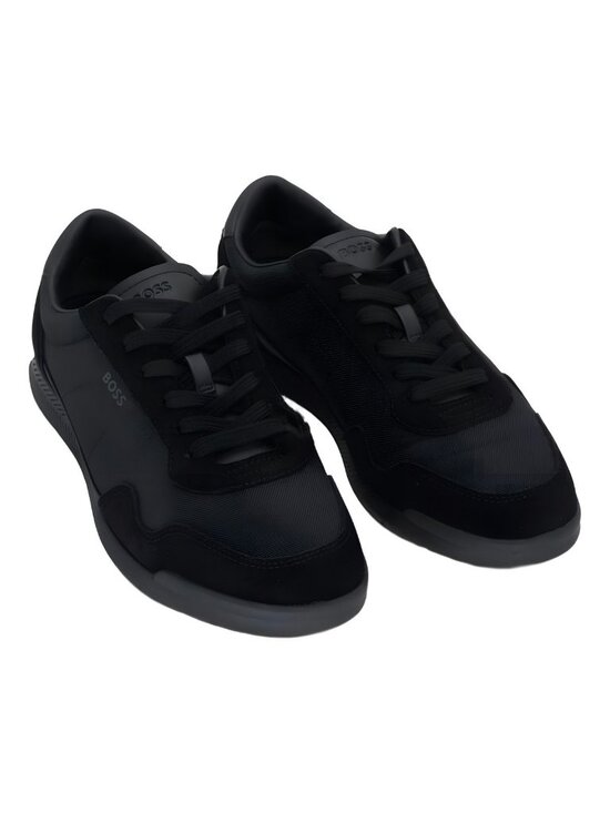 Hugo Boss Men’s Titanium Runner Sneaker Black Size 10M